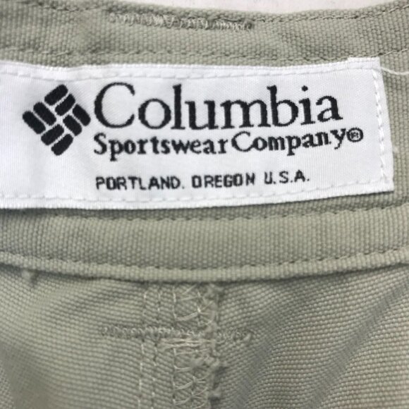 COLUMBIA GRT Conversion Pants Womens 4 Cargo Zipper Ankle Tan - Picture 3 of 13
